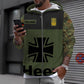 Personalized Germany Soldier/ Veteran Camo With Name And Rank Hoodie 3D Printed - 0310230003