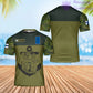 Personalized Finland Solider/ Veteran Camo With Name And Rank T-Shirt 3D Printed - 0402240001