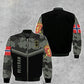 Personalized Norway Soldier/ Veteran Camo With Name And Rank Hoodie - 1011230005
