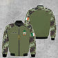 Personalized Ireland Soldier/ Veteran Camo With Name And Rank Hoodie 3D Printed - 1010230001