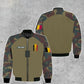 Personalized Belgium Soldier/ Veteran Camo With Name And Rank Hoodie 3D Printed - 1010230001