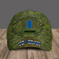 Personalized Rank And Name Finland Soldier/Veterans Camo Baseball Cap - 1305230001 - D04