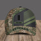 Personalized Rank And Name Finland Soldier/Veterans Camo Baseball Cap - 2002240001
