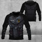 Personalized Germany Soldier/ Veteran Camo With Name And Rank Hoodie 3D Printed -0112230001