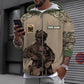 Personalized UK Soldier/ Veteran Camo With Name And Rank Hoodie 3D Printed -0512230001