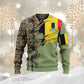 Personalized Belgium Soldier/ Veteran Camo With Name And Rank Hoodie - 0311230001