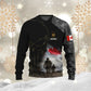 Sweat à capuche personnalisé avec camouflage soldat/vétéran du Canada avec nom et grade imprimé en 3D - 0512230001