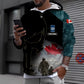 Sweat à capuche personnalisé avec camouflage soldat/vétéran du Canada avec nom et grade imprimé en 3D - 0512230001
