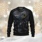 Sweat à capuche personnalisé avec camouflage soldat/vétéran allemand avec nom et grade imprimé en 3D -0712230001