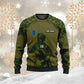 Personalized Finland Soldier/ Veteran Camo With Name And Rank Hoodie 3D Printed -1212230001