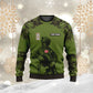 Personalized Denmark Soldier/ Veteran Camo With Name And Rank Hoodie 3D Printed - 1212230001