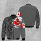 Personalized Canada Soldier/ Veteran Camo With Name And Rank Bomber Jacket 3D Printed - 16977600