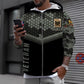 Personalized UK Soldier/ Veteran Camo With Name And Rank Bomber Jacket 3D Printed - 2010230005