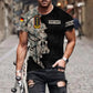 Personalized Germany Soldier/ Veteran Camo With Name And Rank T-shirt 3D Printed - 0711230006