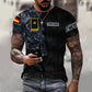 Personalized Germany Soldier/ Veteran Camo With Name And Rank T-shirt 3D Printed - 1699315205