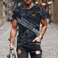 Personalized Germany Soldier/ Veteran Camo With Name And Rank T-shirt 3D Printed - 0711230013