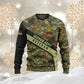 Personalized Germany Soldier/ Veteran Camo With Name And Rank T-shirt 3D Printed - 0711230013