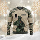 Personalized France Soldier/ Veteran Camo With Name And Rank T-shirt 3D Printed -17017344