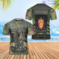 Personalized Norway Soldier/ Veteran Camo With Name And Rank Hoodie 3D Printed - 1101240001