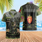 Personalized Norway Soldier/ Veteran Camo With Name And Rank Hoodie 3D Printed - 1101240001