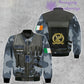 Personalized Ireland Soldier/ Veteran Camo With Name And Rank Hoodie 3D Printed  - 17049312