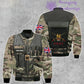 Personalisierter Kapuzenpullover mit Camouflage-Muster für britische Soldaten/Veteranen mit Namen und Rang, 3D-Druck – 1101240001