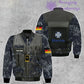 Personalized Germany Soldier/ Veteran Camo With Name And Rank Hoodie 3D Printed  - 1101240001