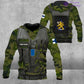 Personalized Finland Soldier/ Veteran Camo With Name And Rank Hoodie 3D Printed  - 1101240001