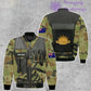 Personalized Australian Soldier/ Veteran Camo With Name And Rank Hawaiin Shirt 3D Printed  - 17049312