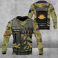 Personalized Australian Soldier/ Veteran Camo With Name And Rank Hawaiin Shirt 3D Printed  - 1101240001