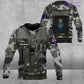 Personalized Australian Soldier/ Veteran Camo With Name And Rank Hawaiin Shirt 3D Printed  - 17049312