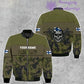 Personalized Finland Soldier/ Veteran Camo With Name And Rank T-shirt 3D Printed  - 17070912