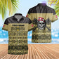 Personalized Austrian Soldier/ Veteran Camo With Name And Rank T-shirt 3D Printed - 17067456