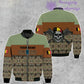 Personalized Belgium Soldier/ Veteran Camo With Name And Rank T-shirt 3D Printed  - 1201240001