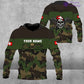 Personalized Swiss Soldier/ Veteran Camo With Name And Rank Hawaiin Shirt 3D Printed - 1201240001