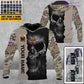 Personalized UK Soldier/ Veteran Camo With Name And Rank Hoodie 3D Printed  - 2601240001