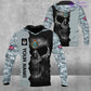 Personalized UK Soldier/ Veteran Camo With Name And Rank Hoodie 3D Printed  - 17062272