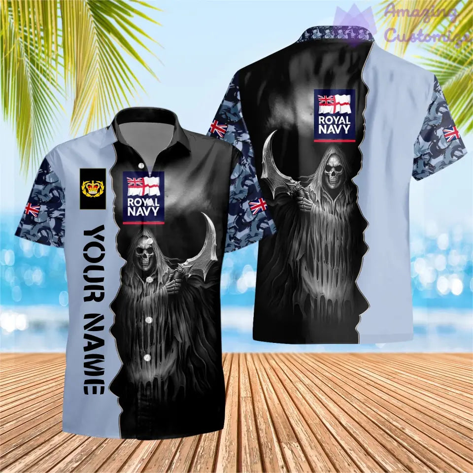 Personalized UK Soldier/ Veteran Camo With Name And Rank Hoodie 3D Printed  - 17062272