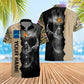 Personalized Netherlands Soldier/ Veteran Camo With Name And Rank Hawaii Shirt 3D Printed  - 17062272