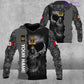 Personalized Canadian Soldier/ Veteran Camo With Name And Rank Hoodie 3D Printed  - 2601240001