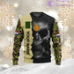 Personalized Netherlands Soldier/ Veteran Camo With Name And Rank Hoodie 3D Printed  - 2601240001