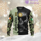 Personalized Ireland Soldier/ Veteran Camo With Name And Rank T-Shirt 3D Printed  - 2601240001