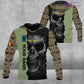 Personalized Belgium Soldier/ Veteran Camo With Name And Rank Hoodie 3D Printed  - 2601240001