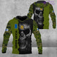 Personalized Finland Soldier/ Veteran Camo With Name And Rank Hoodie 3D Printed  - 2601240001