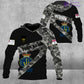 Personalized Australian Soldier/ Veteran Camo With Name And Rank Hawaii shirt 3D Printed  - 3001240001