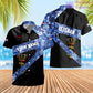 T-shirt personnalisé avec camouflage soldat/vétéran néerlandais avec nom et grade imprimé en 3D - 3001240001