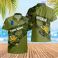 Personalized Finland Soldier/ Veteran Camo With Name And Rank T-shirt 3D Printed  - 17065728