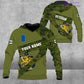 Personalized Finland Soldier/ Veteran Camo With Name And Rank Hoodie 3D Printed  - 3001240001