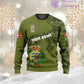 Personalized Denmark Soldier/ Veteran Camo With Name And Rank Hoodie 3D Printed - 2601240001