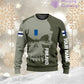 Personalized Finland Soldier/ Veteran Camo With Name And Rank Hoodie 3D Printed  - 1602240001